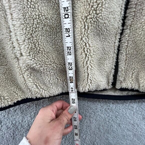 Land’s End Sherpa Fleece Jacket Size Medium - Picture 8 of 16